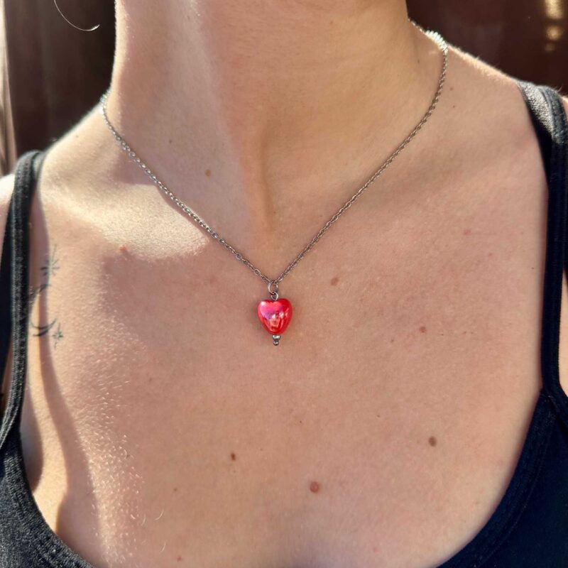 COLGANTE LIDIA ROJO