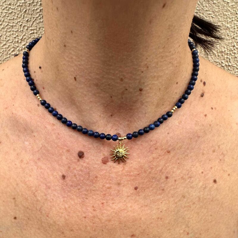 COLLAR KAELI LAPISLAZULI