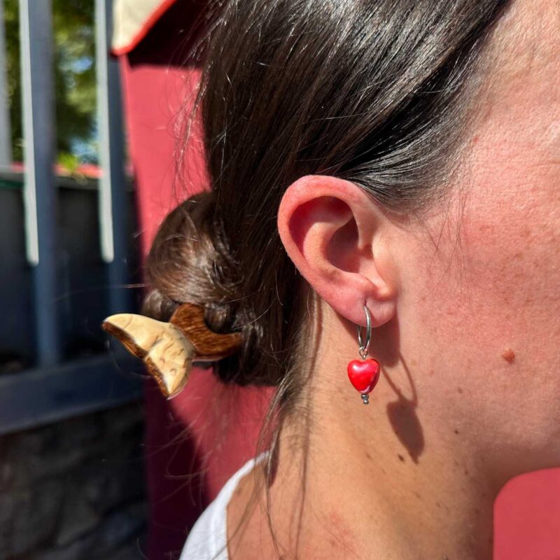 PENDIENTES LIDIA ROJO