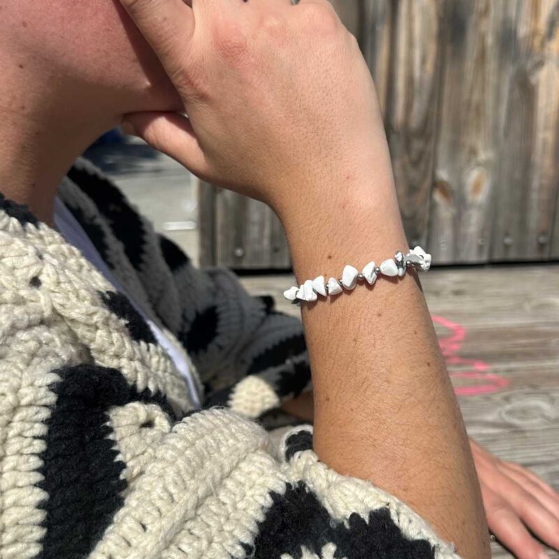 PULSERA GRETA HOWLITA