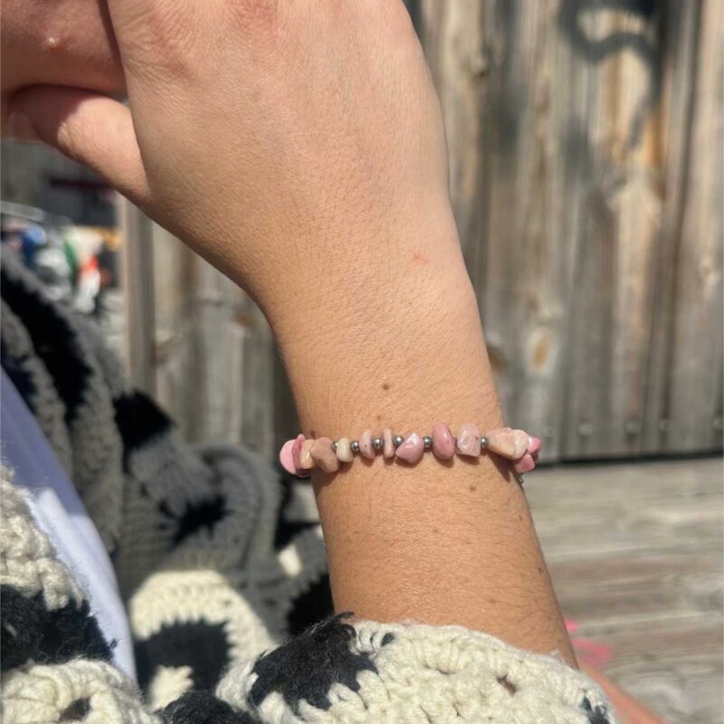 PULSERA GRETA RODONITA